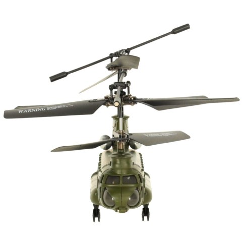 LEAN Toys Helikopter Śmigłowiec Zdalnie Sterowany RC Syma S026H-1 Zielony Khaki