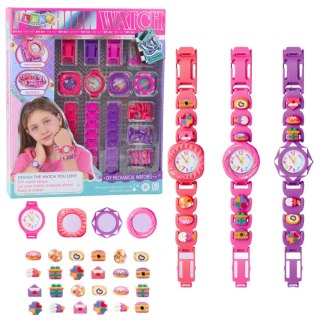 LEAN Toys Zestaw Kreatywny Do Robienia Zegarków Bransoletek DIY