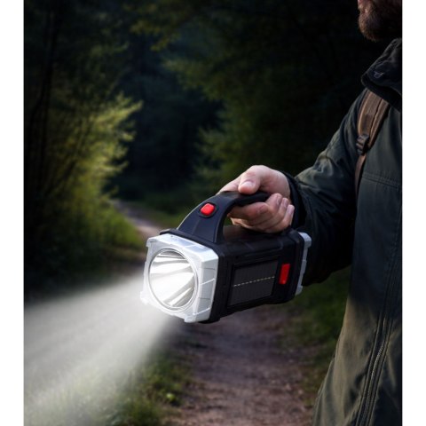 LEAN Wielofunkcyjna Latarka Solarna Szerokokątna LED HB-1678 38W
