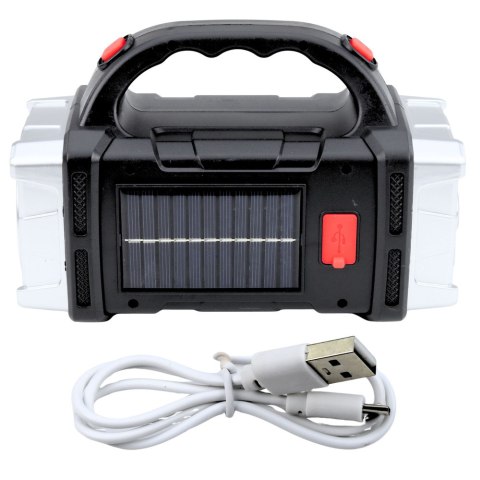 LEAN Wielofunkcyjna Latarka Solarna Szerokokątna LED HB-1678 38W