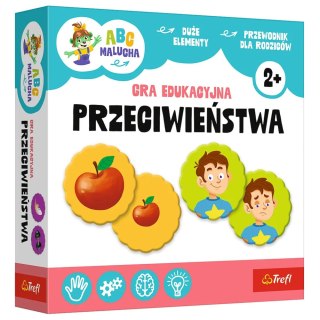 Trefl Gry Gra dla dzieci ABC Malucha Przeciwieństwa Trefl 02908