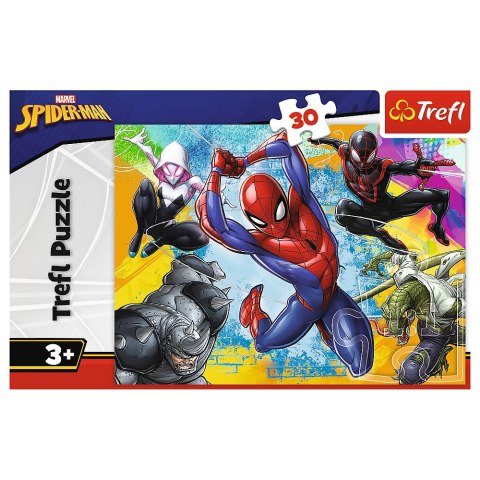Trefl Puzzle Puzzle - 30 - Kolory Spider-Man'a - Disney Marvel Spiderman - Trefl 18307