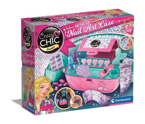 Clementoni Crazy Chic Mobilne Studio Paznokci Torebeczka Clementoni 18217