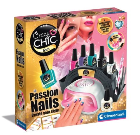 Clementoni Crazy Chic Salon Stylizacji Paznokci Salon Manicure Clementoni 50852