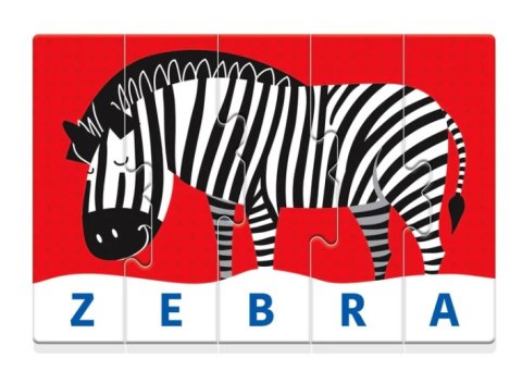 Clementoni Gra edukacyjna Puzzle Moje Pierwsze Słowa Uczę się Bawiąc Język Polski Clementoni 50770