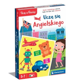 Clementoni Gra edukacyjna Uczę Się Angielskiego Uczę się Bawiąc Język Polski Clementoni 50769