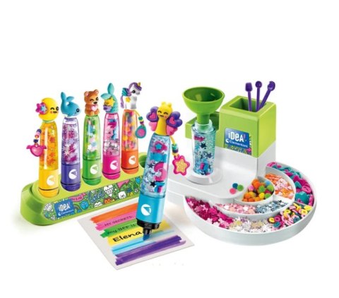 Clementoni Idea Art Zestaw Fabryka Markerów Zakreślaczy 6 sztuk Clementoni 18127