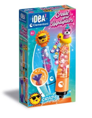 Clementoni Idea Art Zestaw Mini Fabryka Markerów Zakreślaczy Lato Clementoni 18171