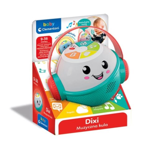 Clementoni Interaktywna Muzyczna Kula DIXI Mikrofon Język Polski Clementoni 50800
