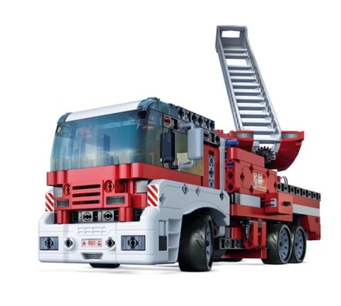 Clementoni Naukowa Zabawa Klocki Laboratorium Mechaniki Samochód Strażacki Silnik Elektryczny Język Polski Clementoni 50728