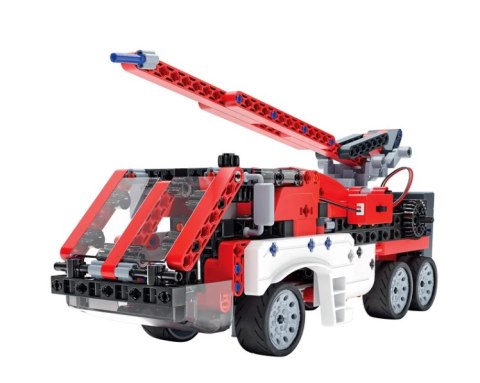 Clementoni Naukowa Zabawa Klocki Laboratorium Mechaniki Samochód Strażacki Silnik Elektryczny Język Polski Clementoni 50728