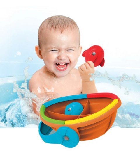 Clementoni Zabawka logiczna Wędka Łowienie Rybek Łódka Clementoni 17581