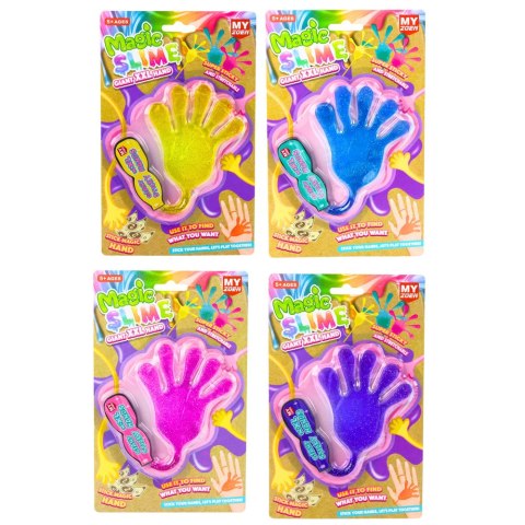 LEAN Toys Gumowa Łapka Lepka Rączka Elastyczna Z Uchwytem Slime Mix