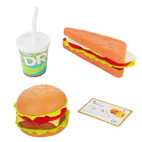 LEAN Toys Kasa Sklepowa Samoobsługowa Terminal Skaner Światła Dźwięki