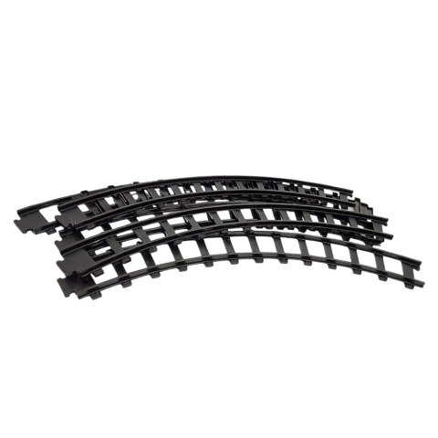 LEAN Toys Klasyczny Pociąg Lokomotywa Wagon Towarowy Tory 53 x 48,5 cm