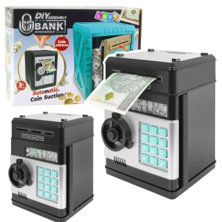 LEAN Toys Sejf Skarbonka DIY Do Złożenia Skarbonka Elektroniczna PIN Dźwięki