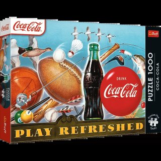 Trefl Puzzle Puzzle - 1000 Premium Plus - Coca-Cola: Chwila orzeźwienia - Trefl 12101