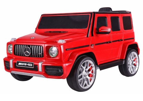 LEAN CARS Auto Na Akumulator Mercedes G63 S306-1 Czerwony