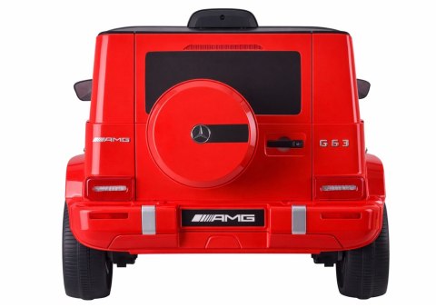 LEAN CARS Auto Na Akumulator Mercedes G63 S306-1 Czerwony