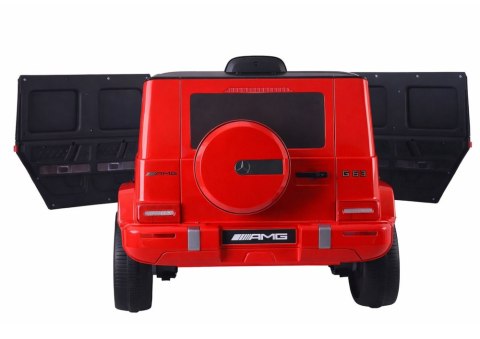 LEAN CARS Auto Na Akumulator Mercedes G63 S306-1 Czerwony