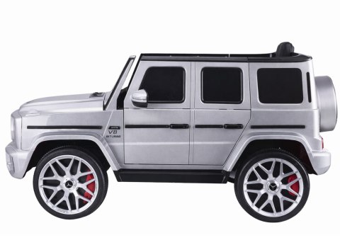 LEAN CARS Auto Na Akumulator Mercedes G63 S306-1 Srebrny