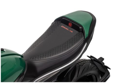 LEAN CARS Motor Na Akumulator Bentley Ducati Diavel V4 XMX656 Zielony