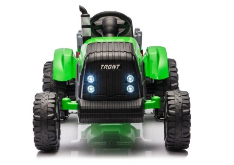 LEAN CARS Traktor Na Akumulator CH9959B Z Przyczepą Jasno Zielony 24V