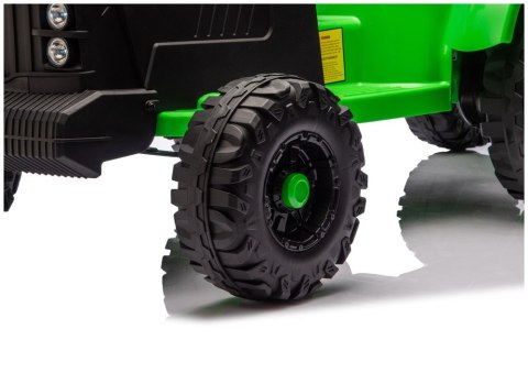 LEAN CARS Traktor Na Akumulator CH9959B Z Przyczepą Jasno Zielony 24V