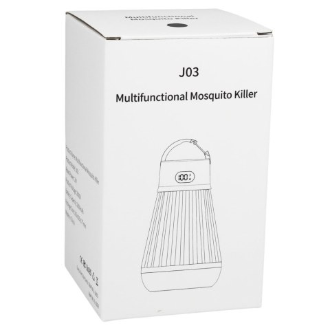 LEAN Elektryczna Lampka Owadobójcza Na Komary Światło UV Czarna