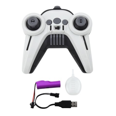 LEAN Toys Autko Kaskaderskie Zdalnie Sterowane RC Światła Dym Drift 360° Niebieski