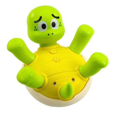 LEAN Toys Interaktywna Zabawka Do Kąpieli Żółw Z Fontanną Kolorowe Kółka