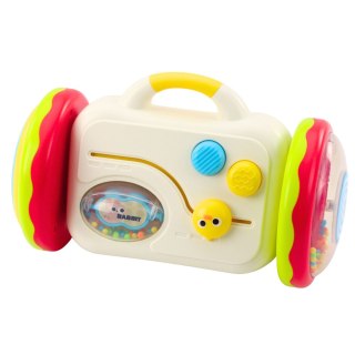 LEAN Toys Uciekające Lusterko Interaktywna Edukacyjna Zabawka Dla Malucha Grzechotka