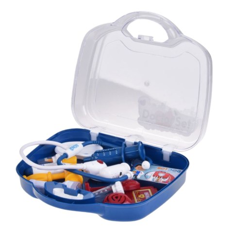 LEAN Toys Zestaw Interaktywny Małego Doktora Lekarza W Walizce Światła Dźwięki