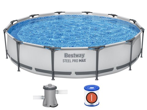 Bestway Bestway Basen STELAŻOWY 6,473L 366x76cm 7w1 pompa + filtr 56416