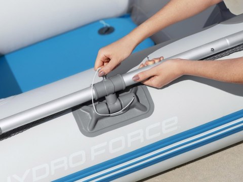 Bestway Bestway Dmuchany ponton CASPIAN 230x130x33cm - zestaw wiosła + pompka 65046