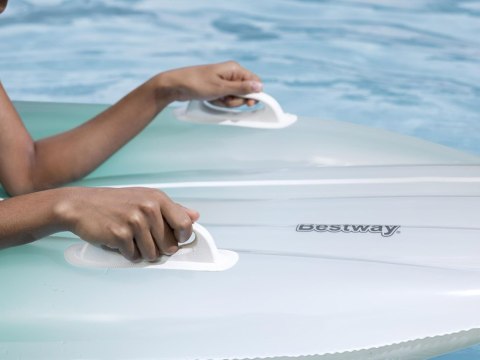 Bestway Bestway Materac plażowy z uchwytami TAHITI 183x71cm + torba plażowa 42072
