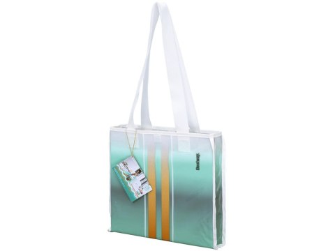 Bestway Bestway Materac plażowy z uchwytami TAHITI 183x71cm + torba plażowa 42072