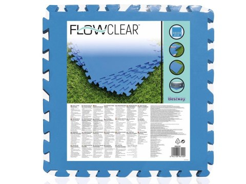 Bestway Bestway Piankowa mata pod basen 50cm x 50cm 58220