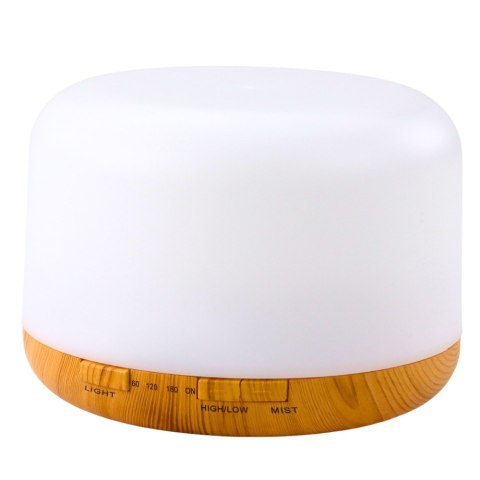 LEAN Nawilżacz Powietrza Dyfuzor Aromaterapia Lampka Nocna LED Pilot 300ml