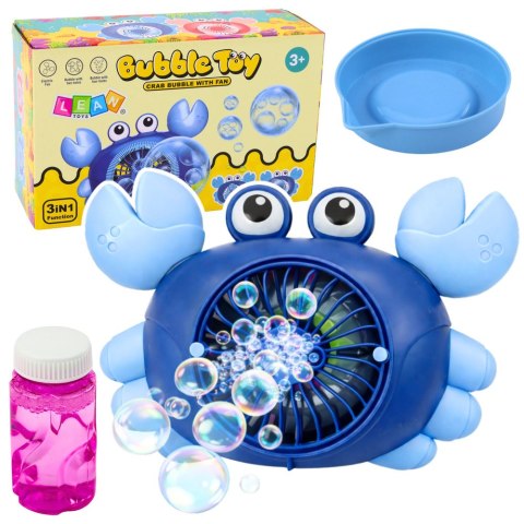 LEAN TOYS Krab Maszyna Do Robienia Baniek Mydlanych Krab Generator Do Wanny