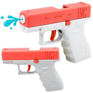 LEAN TOYS Mini Glock Pistolet Na Wodę Broń Dla Dzieci Różowy 13 cm