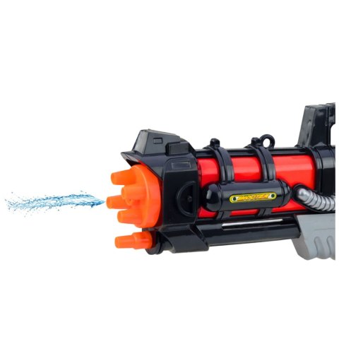 LEAN Toys Duży Pistolet Karabin Broń Na Wodę Zielony Zasięg 6m 1,25 L 60 cm