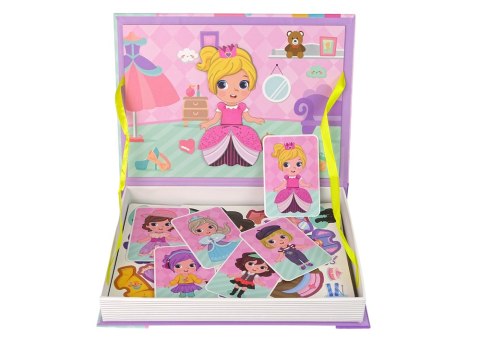LEAN Toys Magnetyczna Układanka Książka Przebieralnia Kostiumy