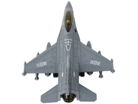 LEAN Toys Model Samolotu Z Napędem Frykcyjnym Granatowy lub Szary