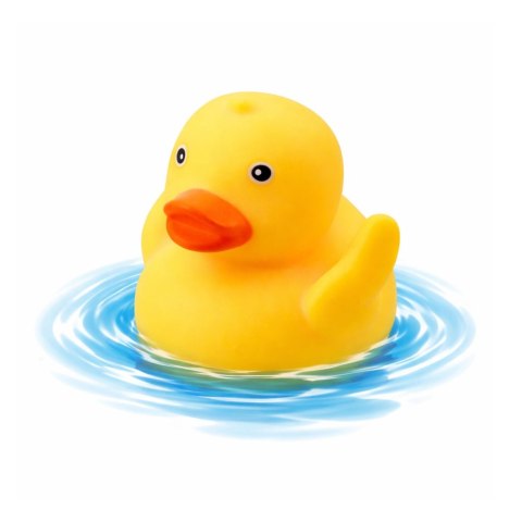 LEAN Toys Zestaw Zabawki Do Kąpieli Kaczuszka Dozownik Mydła Kubeczek Niebieski