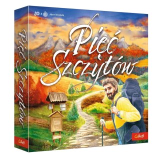 Trefl Gry Gra rodzinna Pięć Szczytów Górskie Wędrówki Trefl 02517