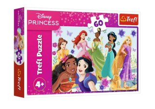 Trefl Puzzle Puzzle - 60 - Księżniczki w akcji - Disney Princess - Trefl 17409