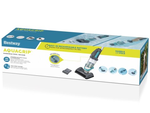 Bestway Bestawy Bezprzewodowy odkurzacz basenowy ręczny AquaGrip + 2 głowice 58946