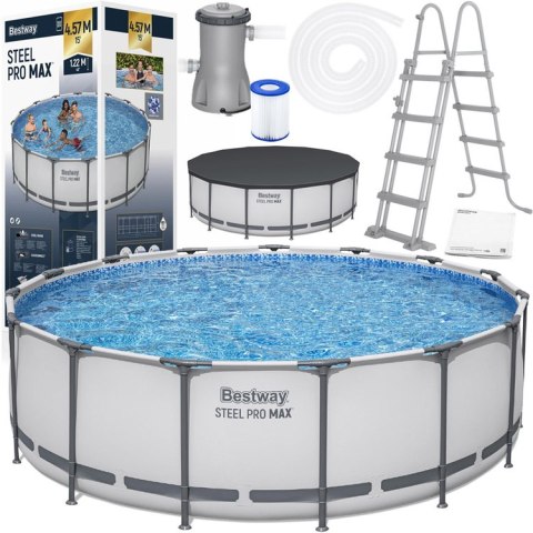 Bestway Bestway Basen STELAŻOWY 457x122cm 11w1 56438