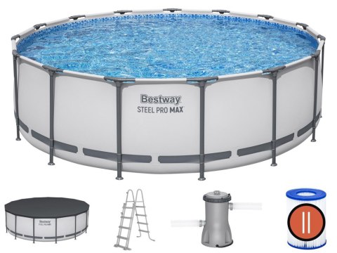 Bestway Bestway Basen STELAŻOWY 457x122cm 11w1 56438